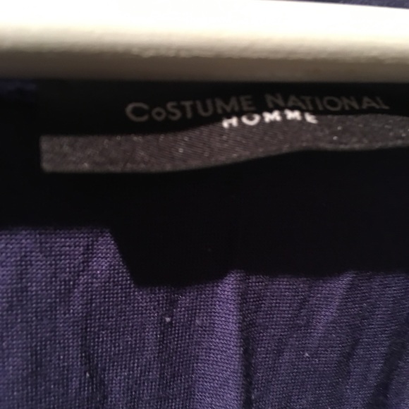 Costume National Homme Silk Blend Tshirt Size L/48 - Picture 3 of 5